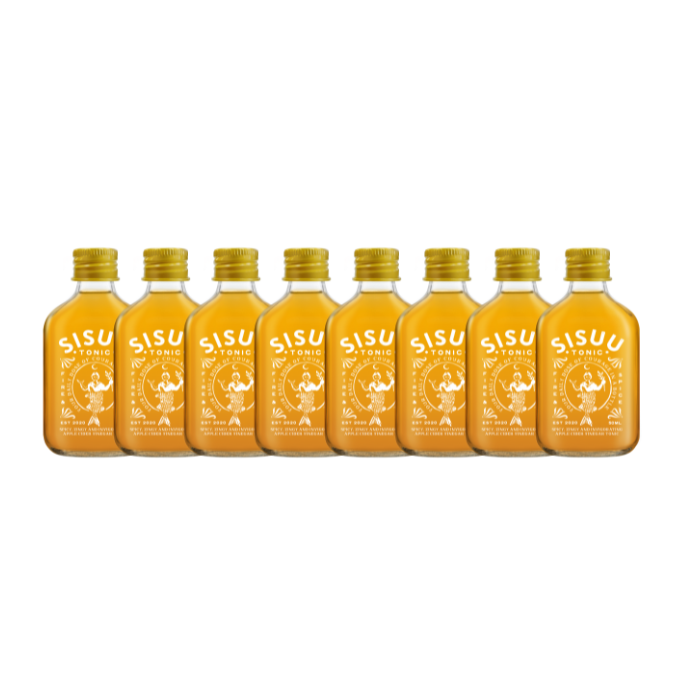 Carton 8 x 50ml Fire & Spice Tonic Flask