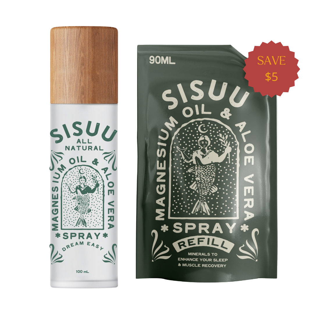 SISUU Recovery Spray Bundle Pack