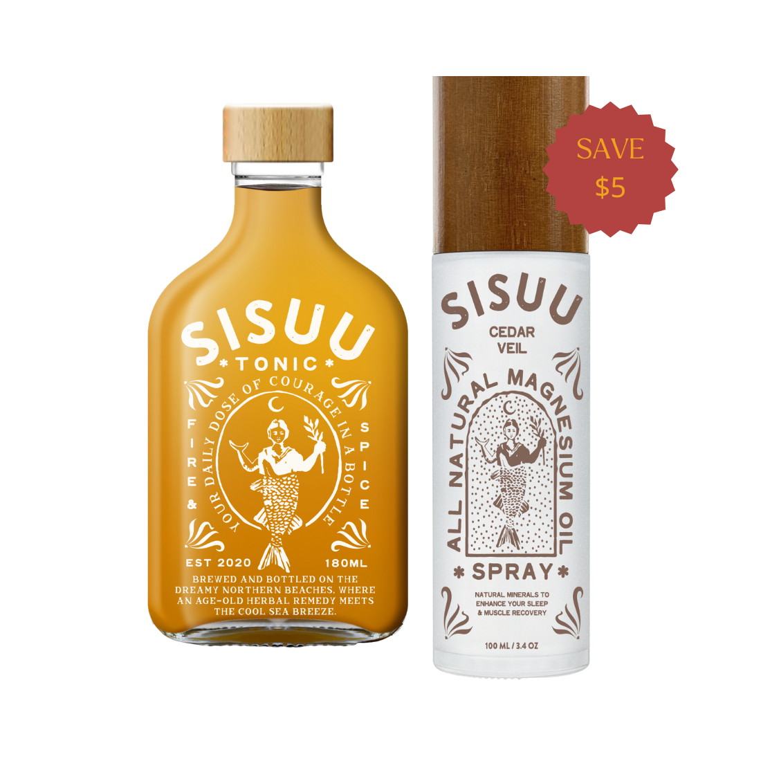 SISUU Vitality Gift Pack - Cedar Veil