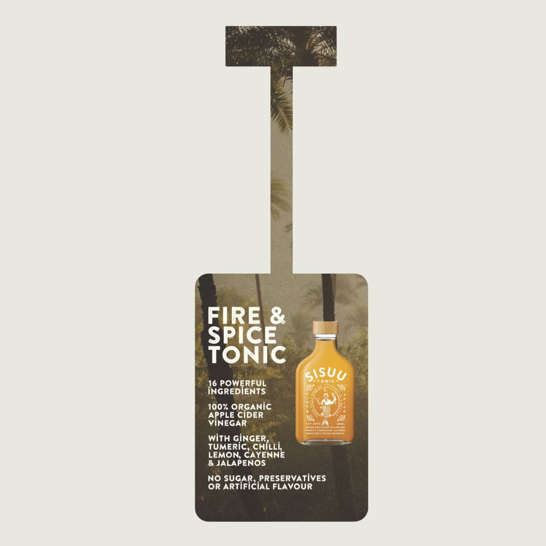 SISUU Fire & Spice Tonic Wobbler