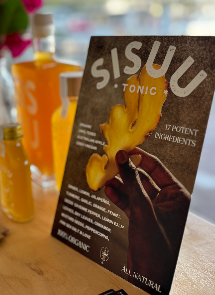 SISUU Fire & Spice Tonic  POS