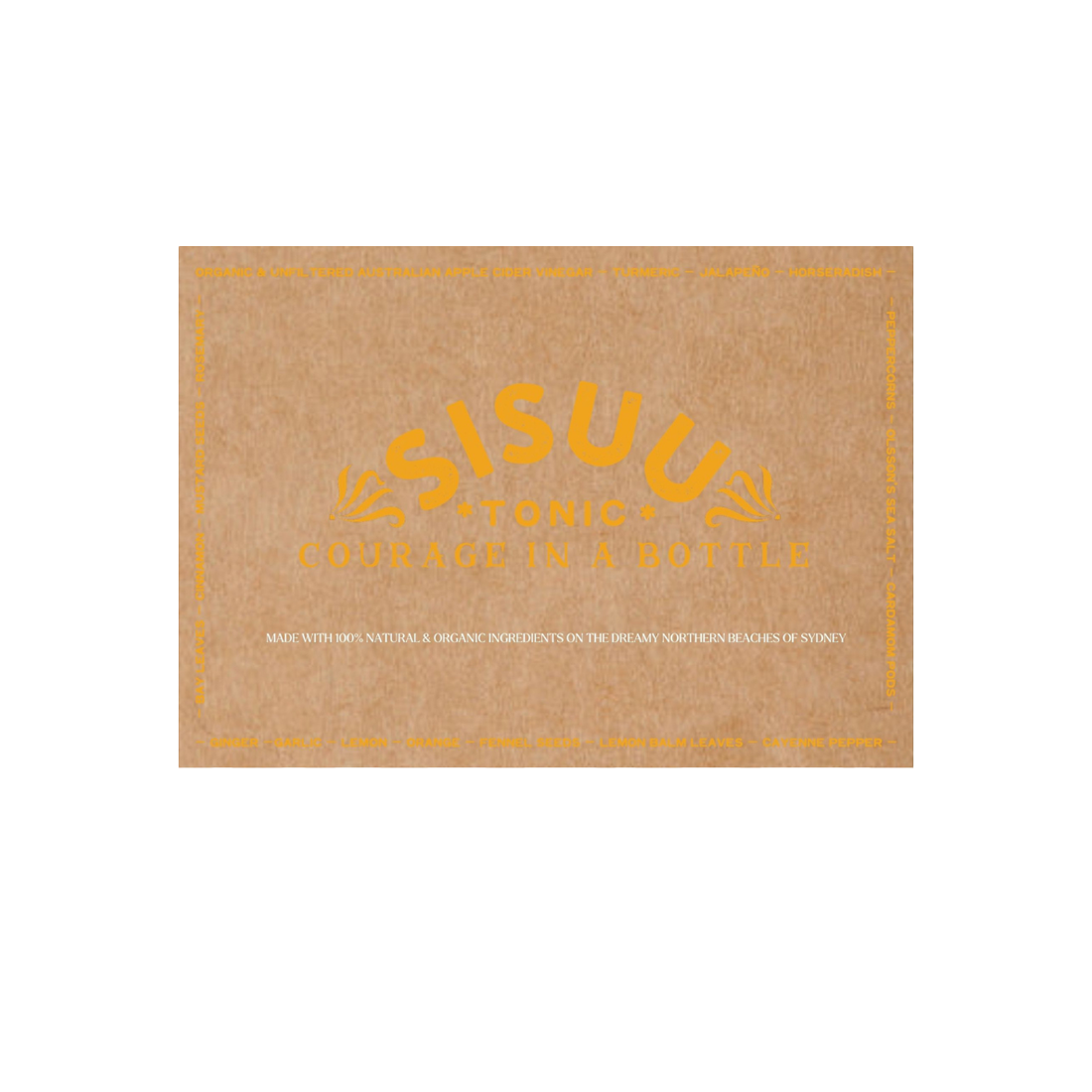 SISUU A6 Information Cards for Customers